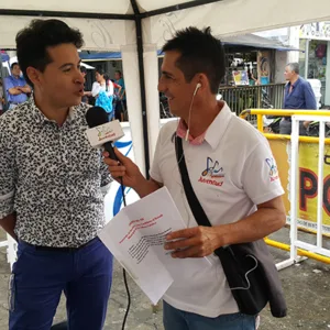 Alejandro Londoño, entrevista para la radio