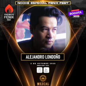Alejandro Londoño, premios Fenix-Bogotá